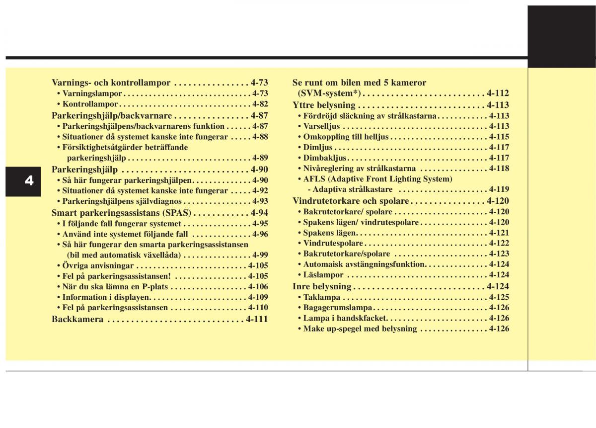 KIA Sorento II 2 instruktionsbok / page 95