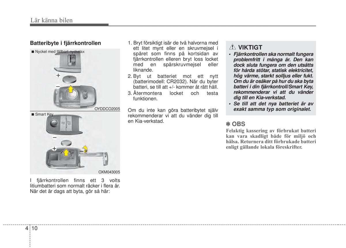 KIA Sorento II 2 instruktionsbok / page 103