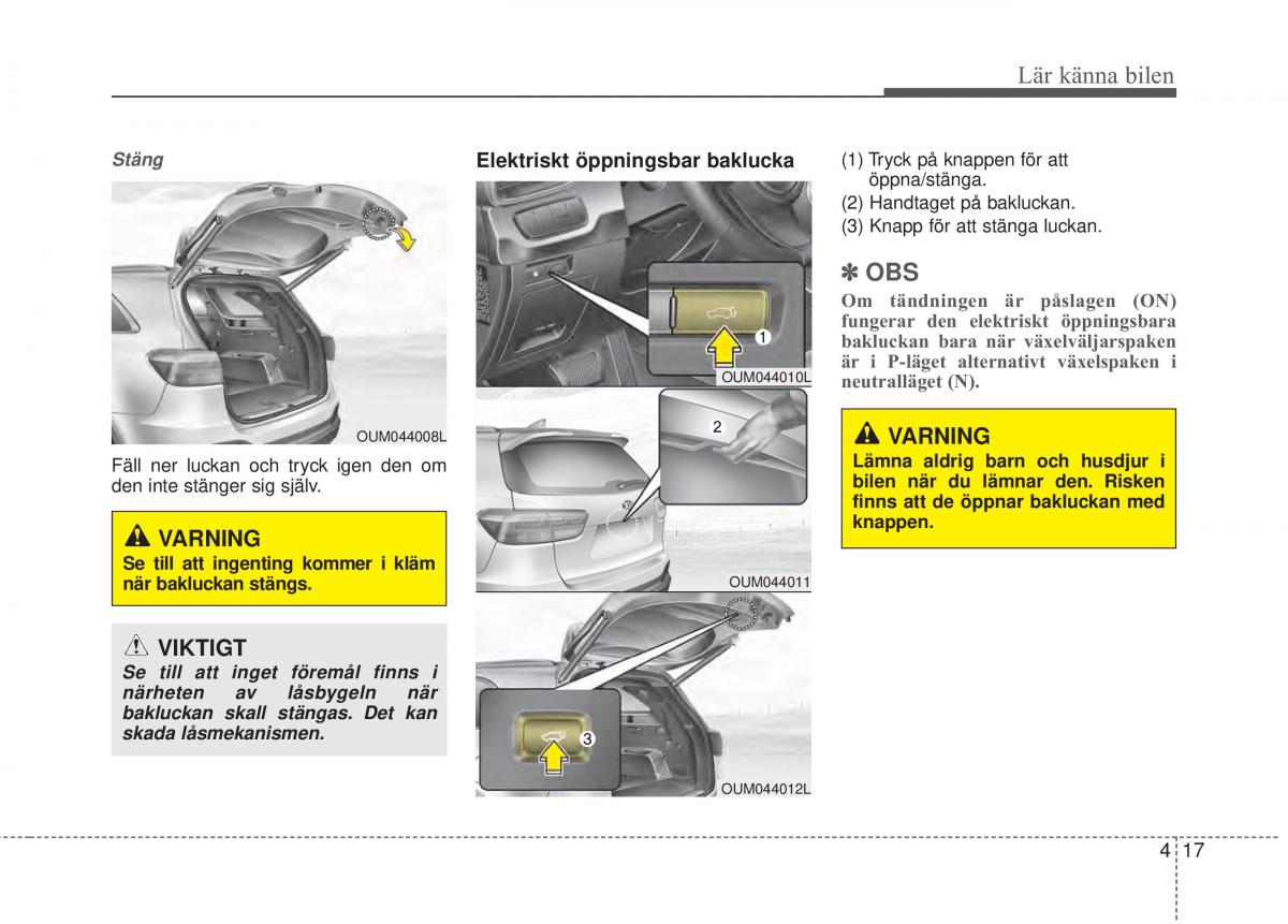 KIA Sorento II 2 instruktionsbok / page 110