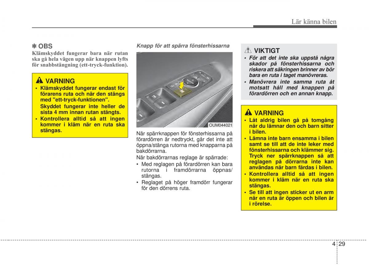 KIA Sorento II 2 instruktionsbok / page 122