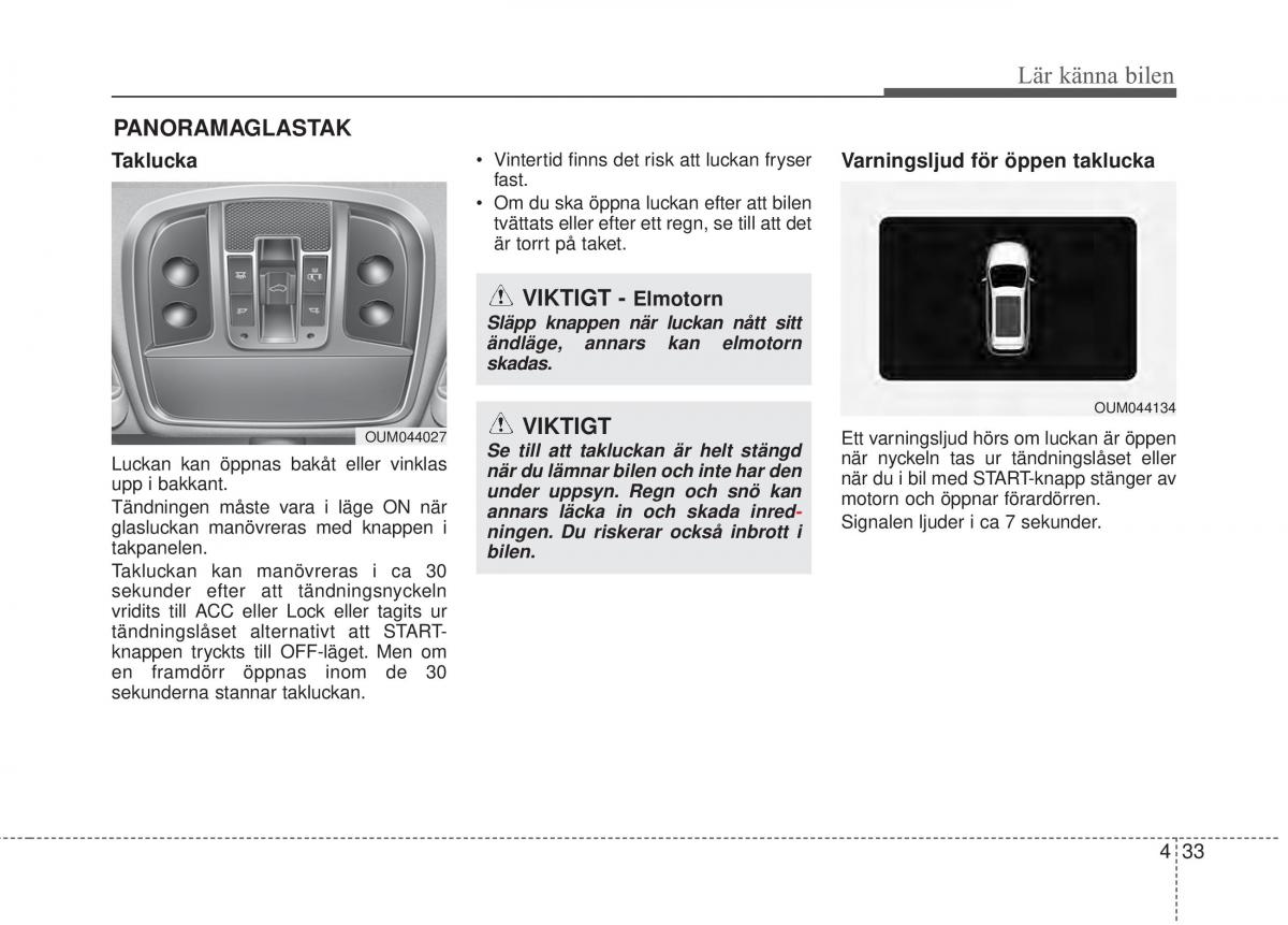 KIA Sorento II 2 instruktionsbok / page 126