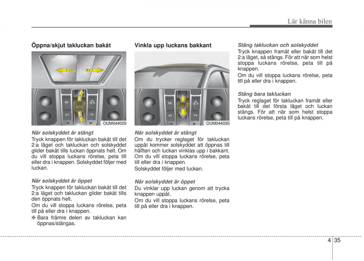 KIA Sorento II 2 instruktionsbok / page 128