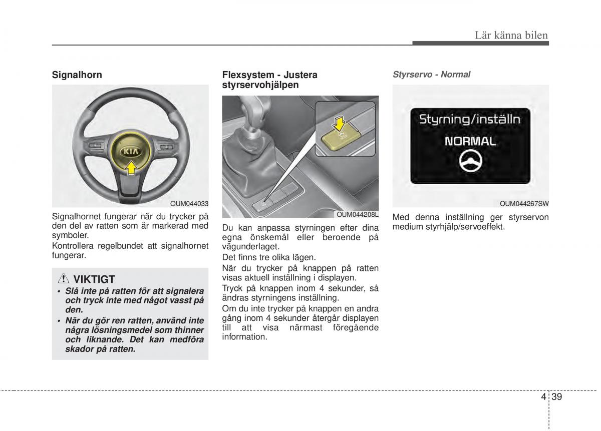 KIA Sorento II 2 instruktionsbok / page 132