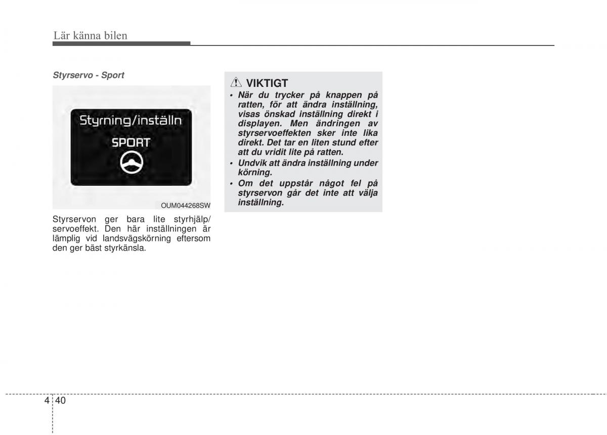 KIA Sorento II 2 instruktionsbok / page 133