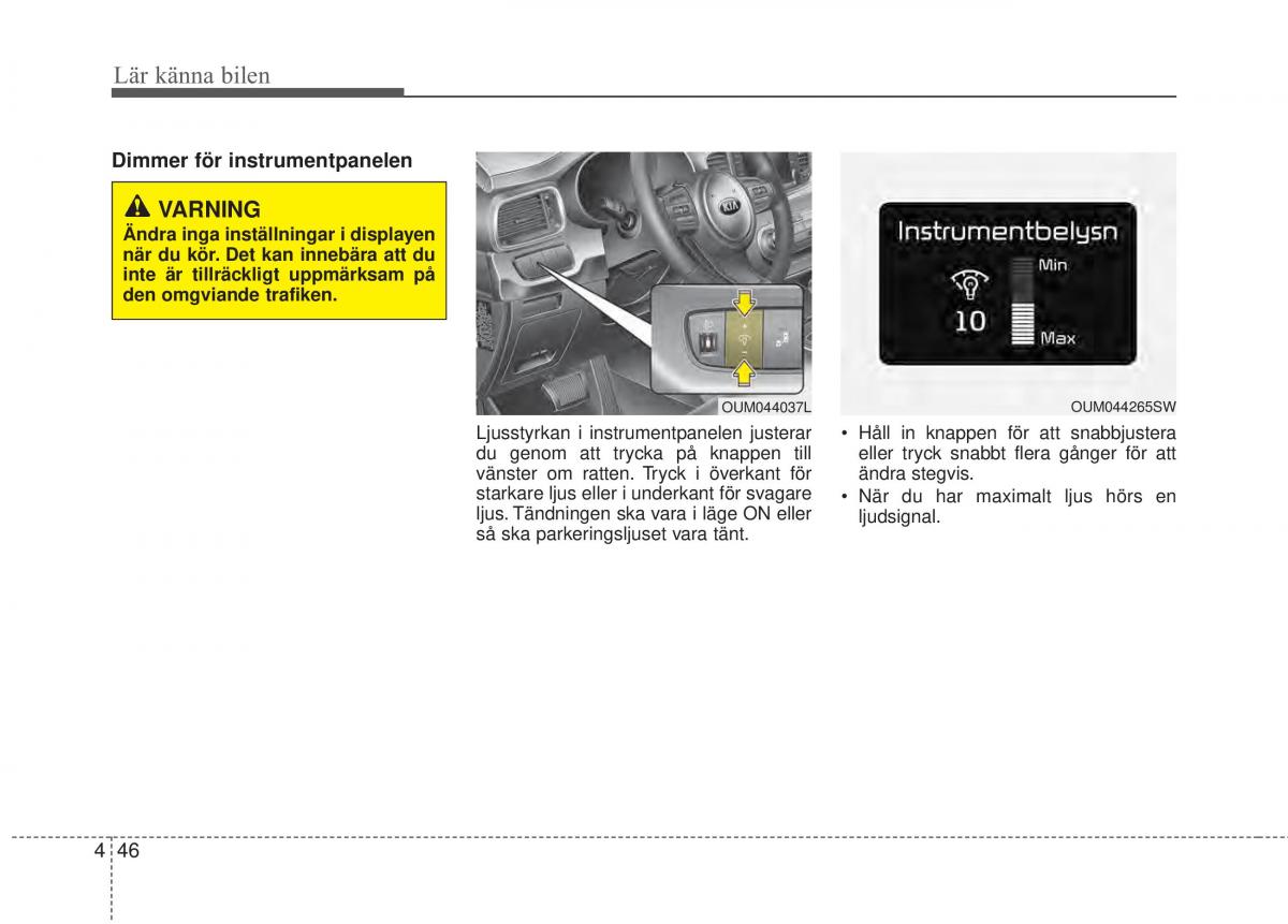 KIA Sorento II 2 instruktionsbok / page 139