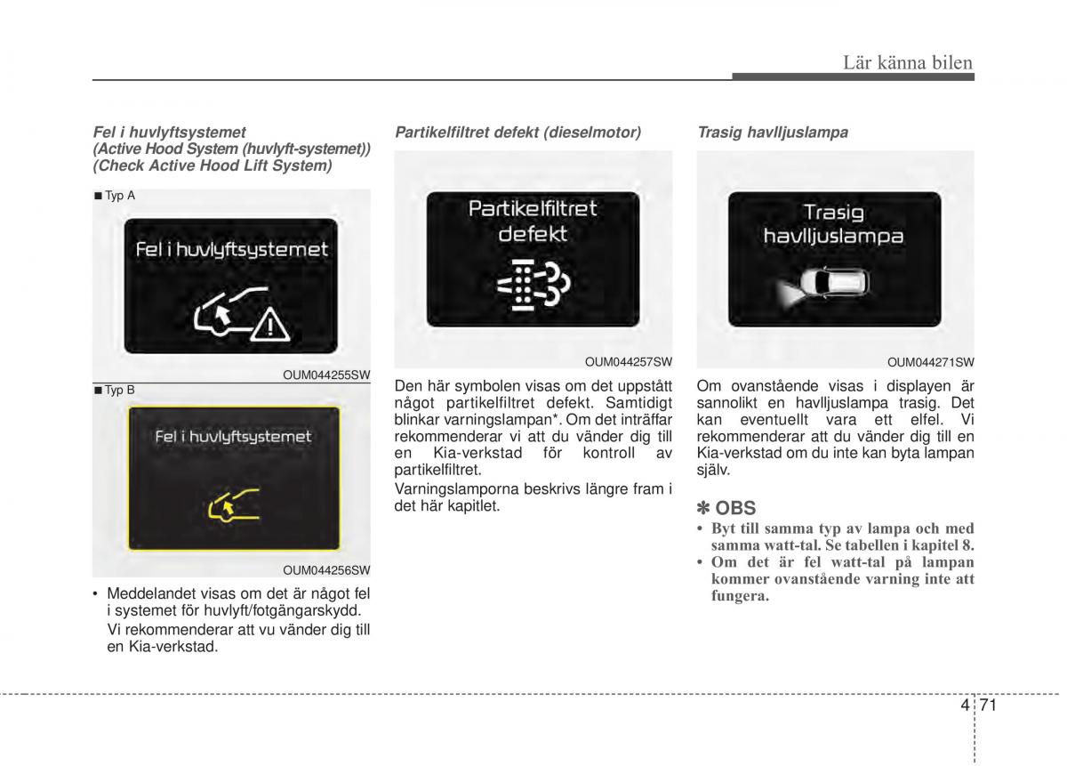 KIA Sorento II 2 instruktionsbok / page 164