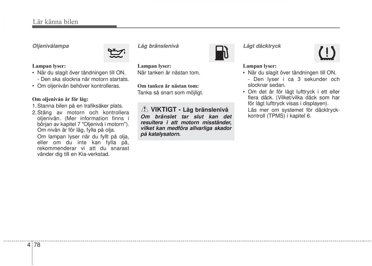 KIA Sorento II 2 instruktionsbok / page 171