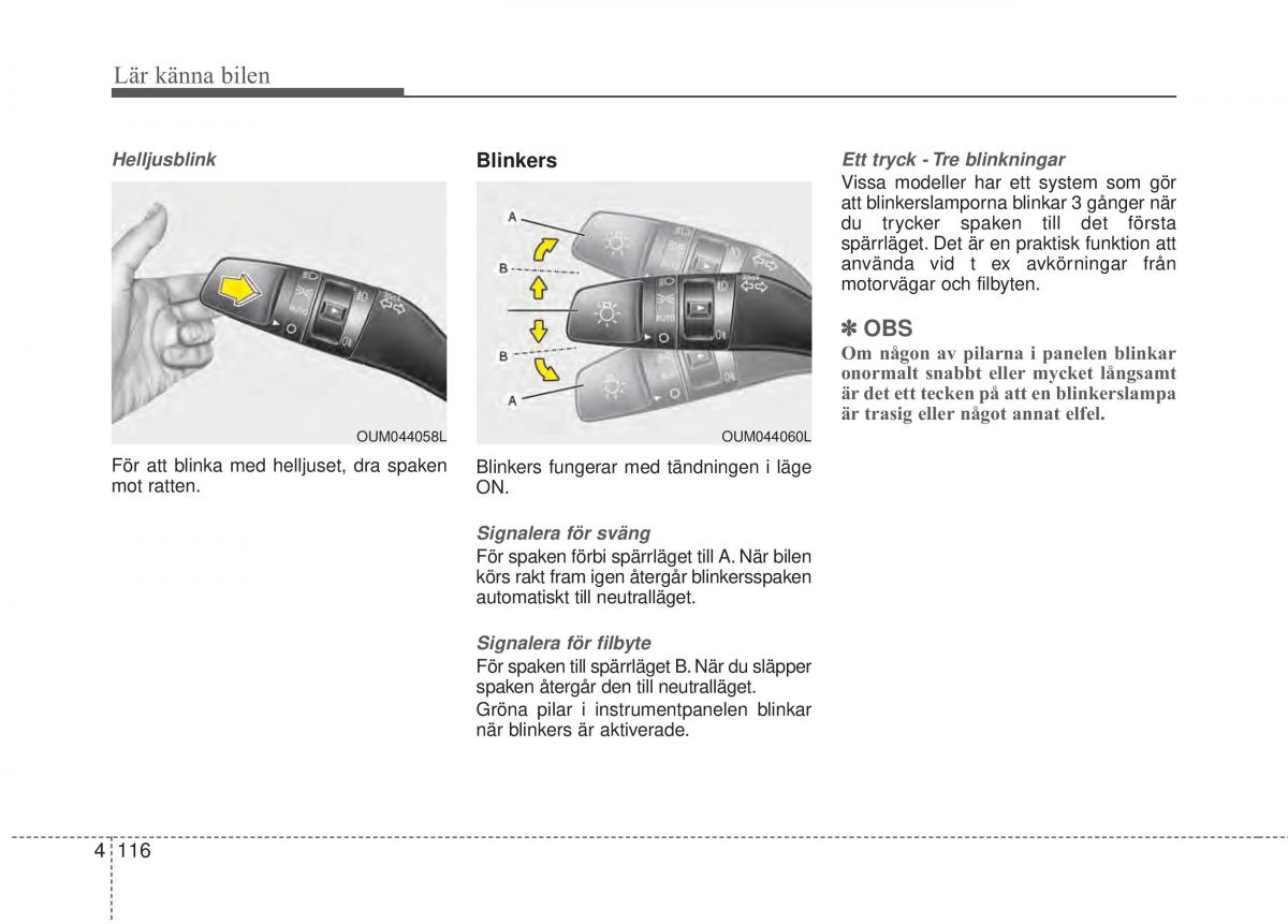 KIA Sorento II 2 instruktionsbok / page 209