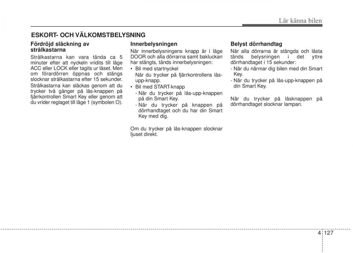 KIA Sorento II 2 instruktionsbok / page 220