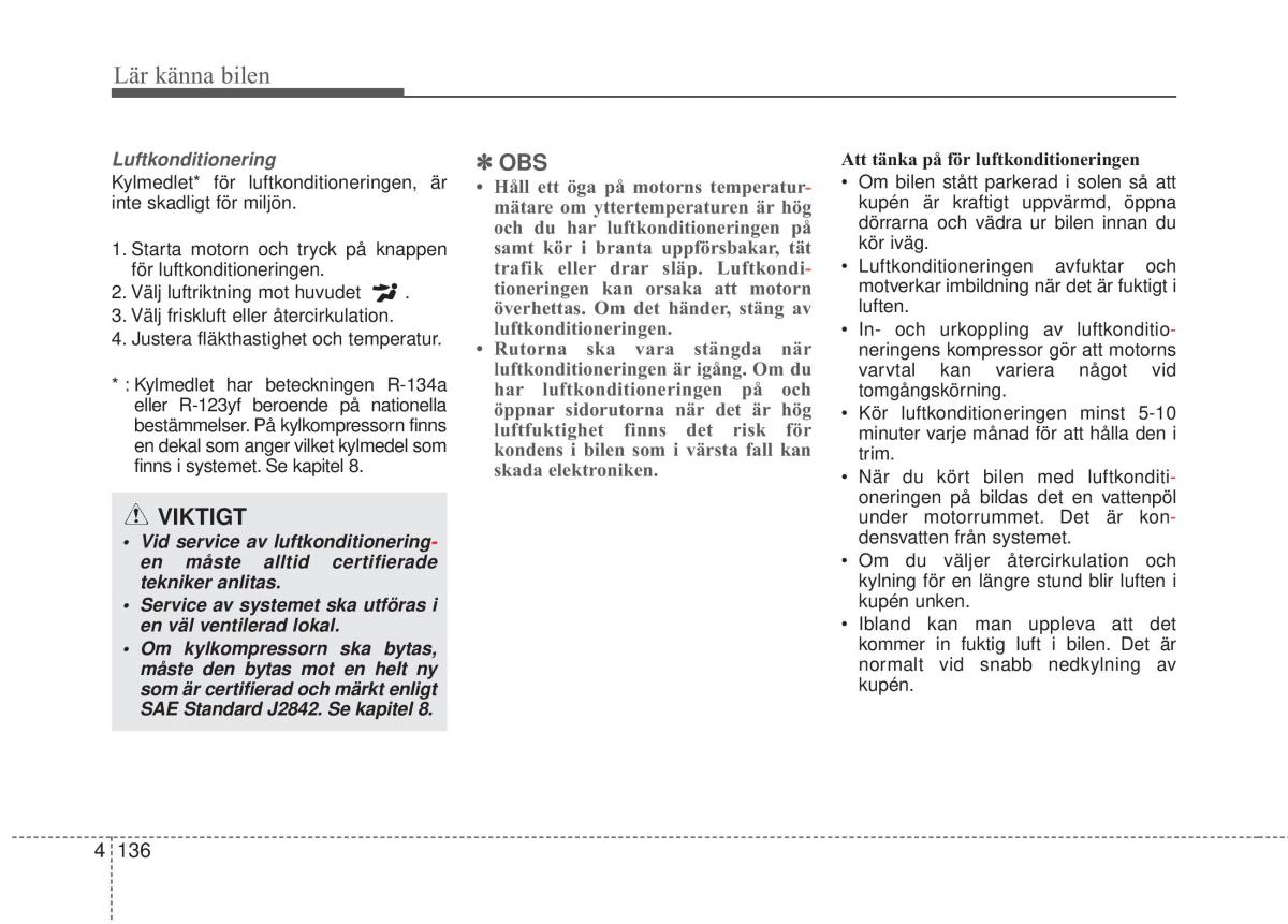 KIA Sorento II 2 instruktionsbok / page 229