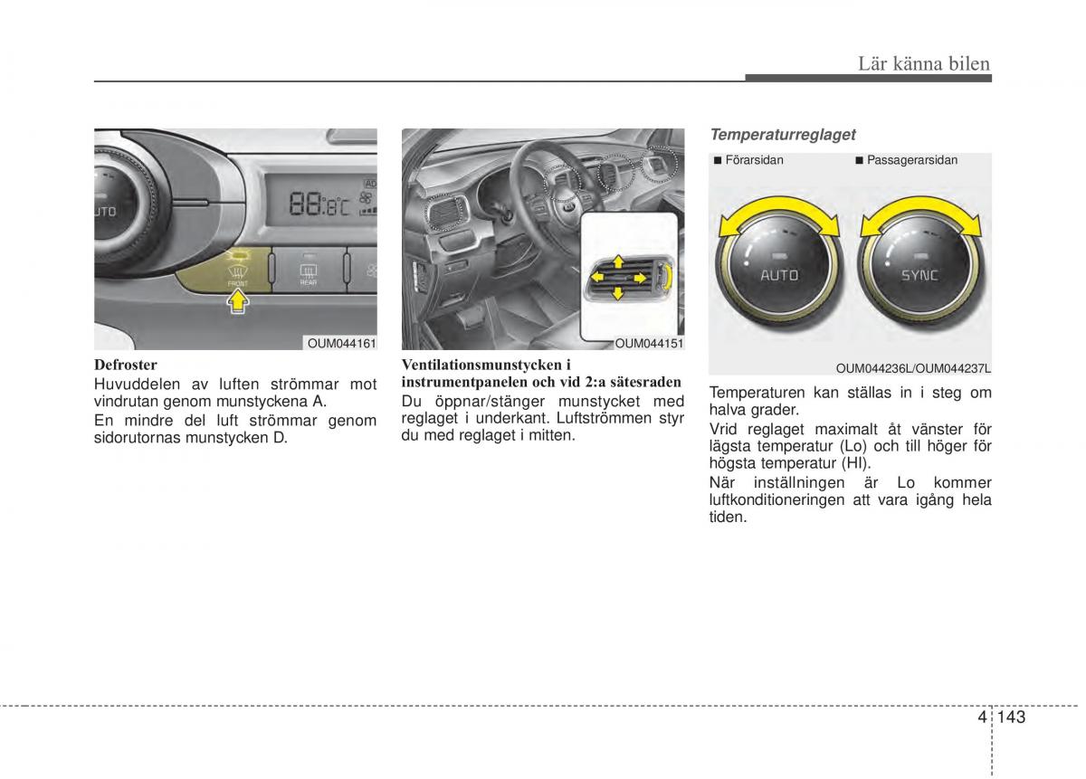 KIA Sorento II 2 instruktionsbok / page 236