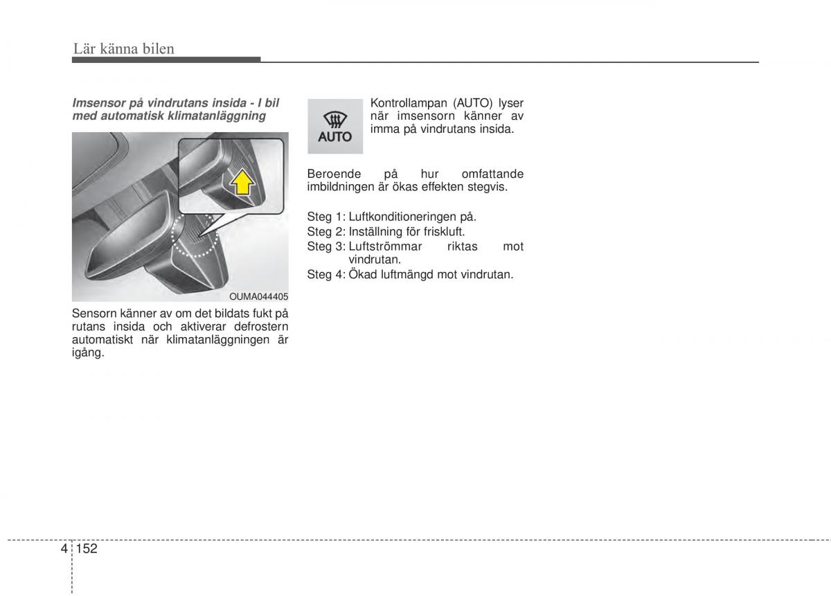 KIA Sorento II 2 instruktionsbok / page 245