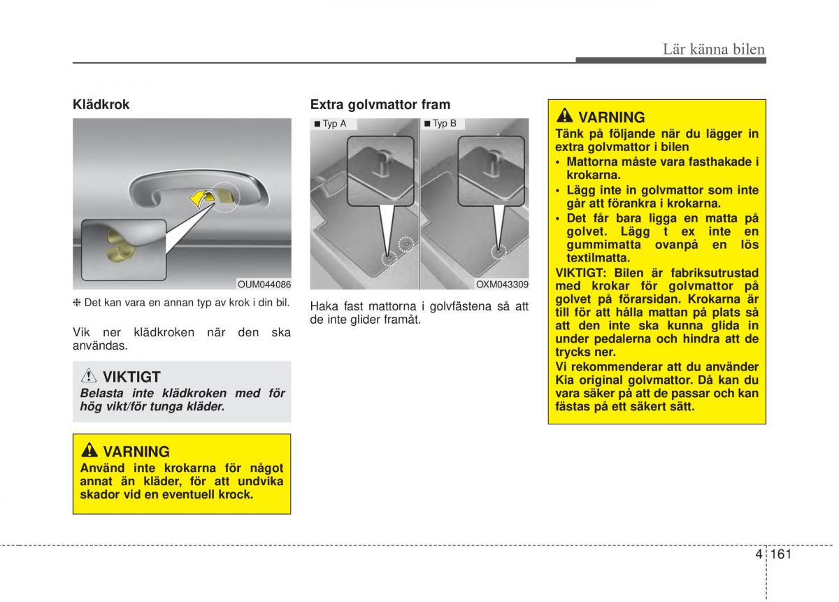 KIA Sorento II 2 instruktionsbok / page 254