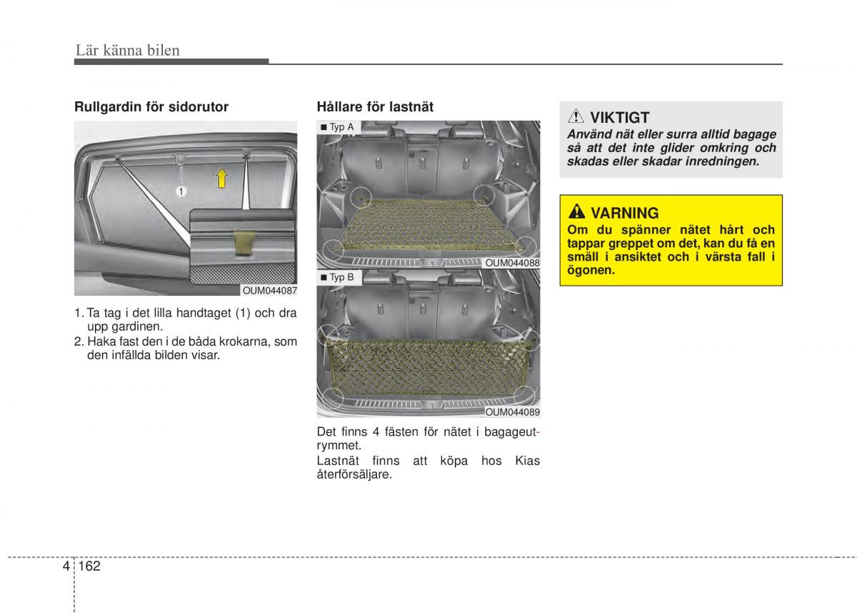 KIA Sorento II 2 instruktionsbok / page 255