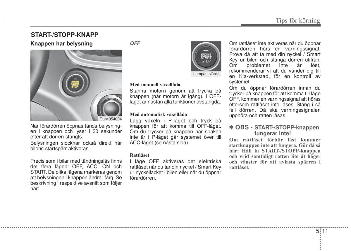 KIA Sorento II 2 instruktionsbok / page 268