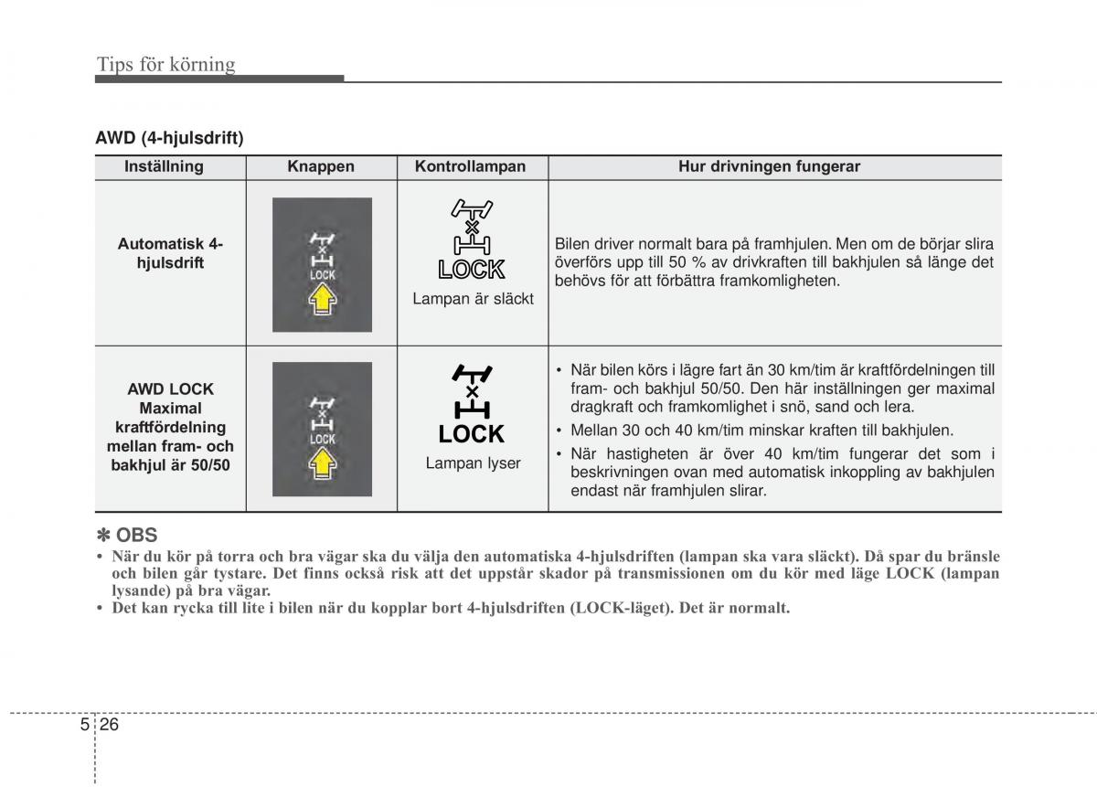 KIA Sorento II 2 instruktionsbok / page 283