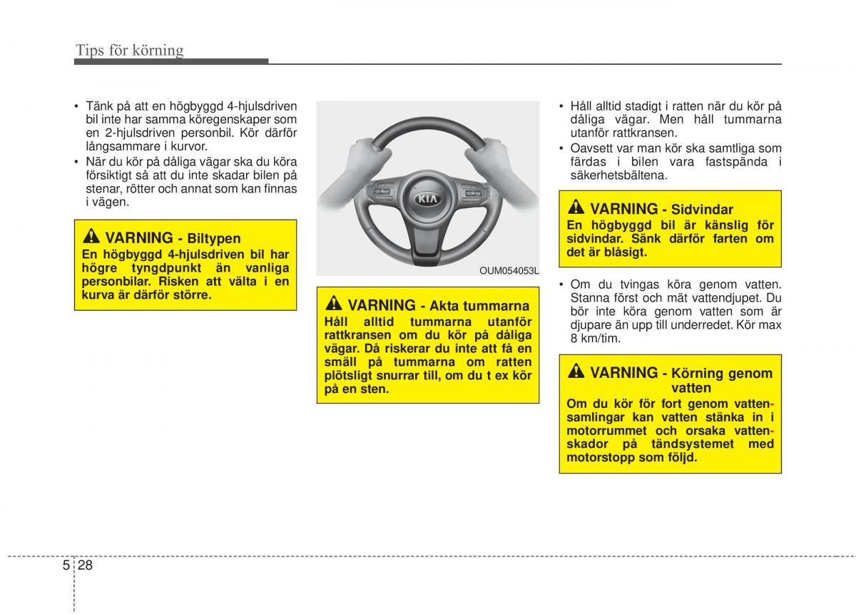 KIA Sorento II 2 instruktionsbok / page 285