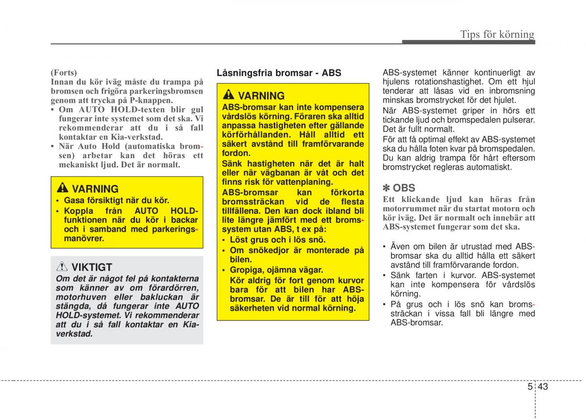 KIA Sorento II 2 instruktionsbok / page 300