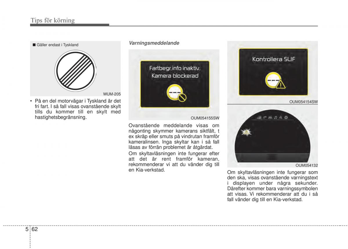 KIA Sorento II 2 instruktionsbok / page 319