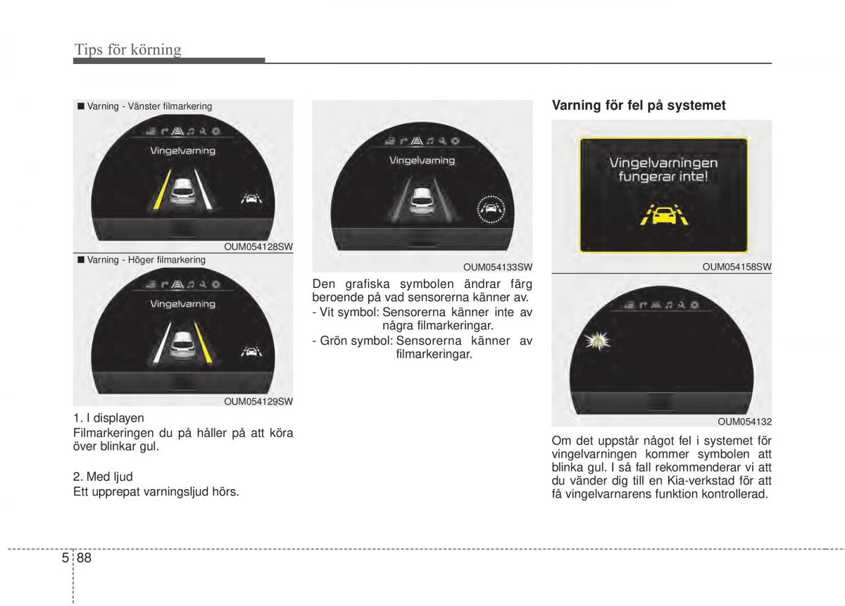 KIA Sorento II 2 instruktionsbok / page 345