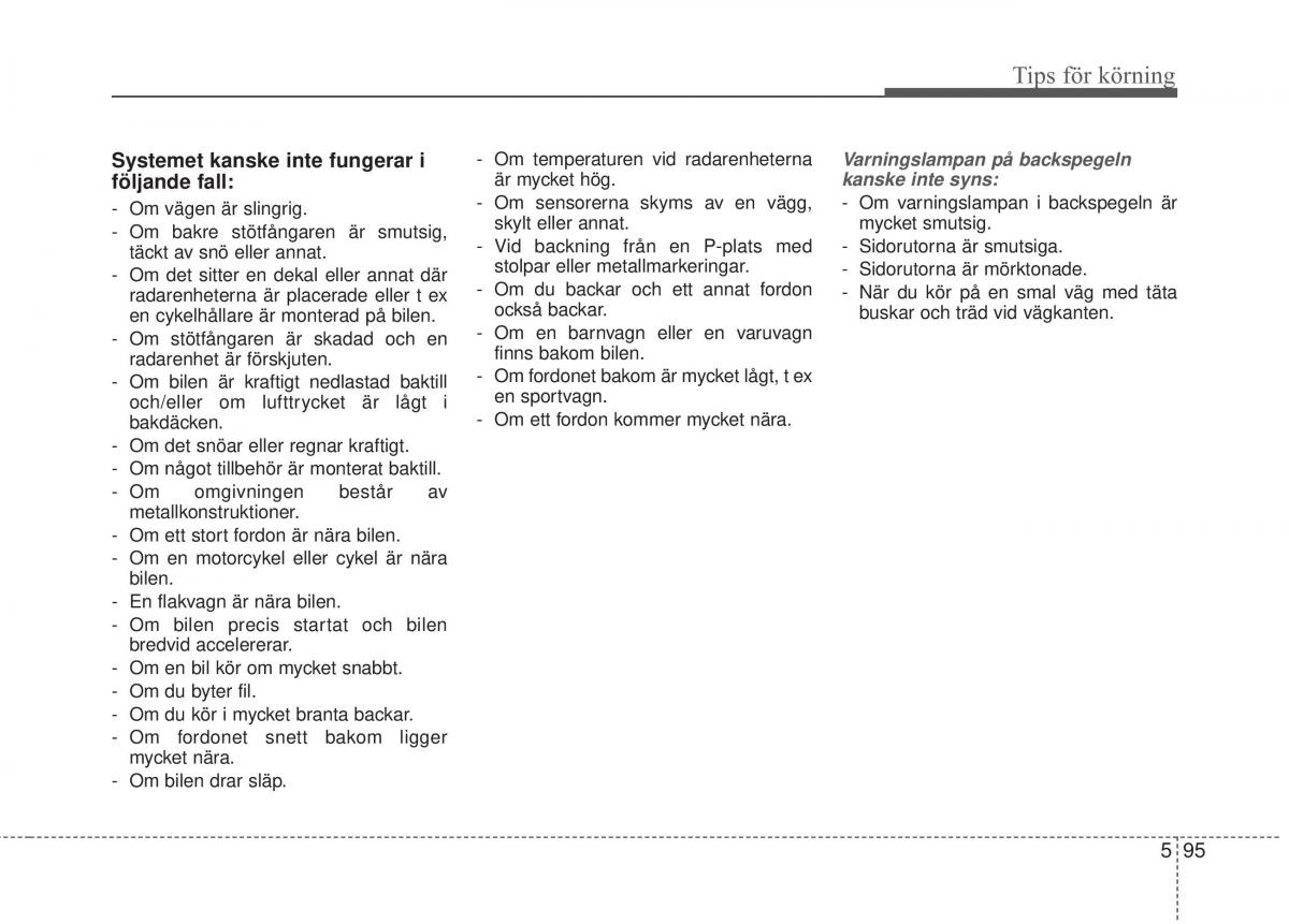 KIA Sorento II 2 instruktionsbok / page 352