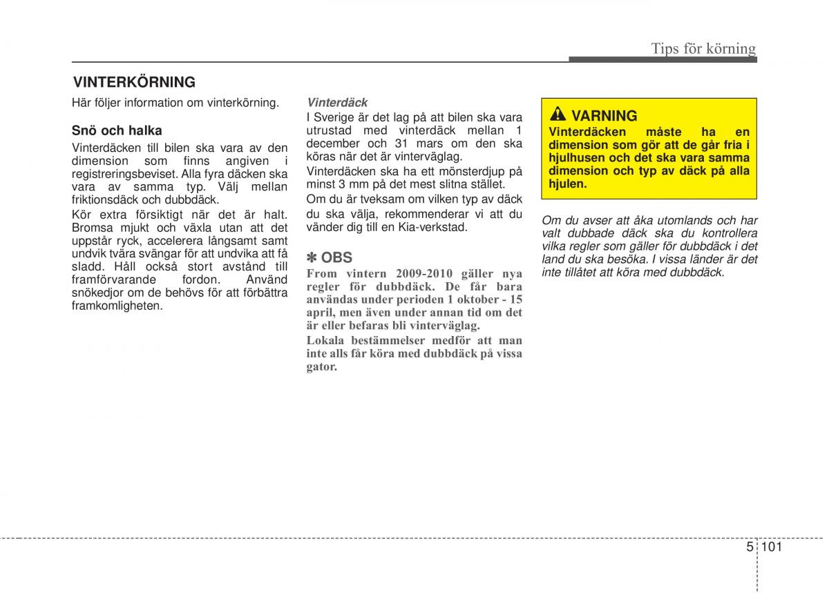 KIA Sorento II 2 instruktionsbok / page 358