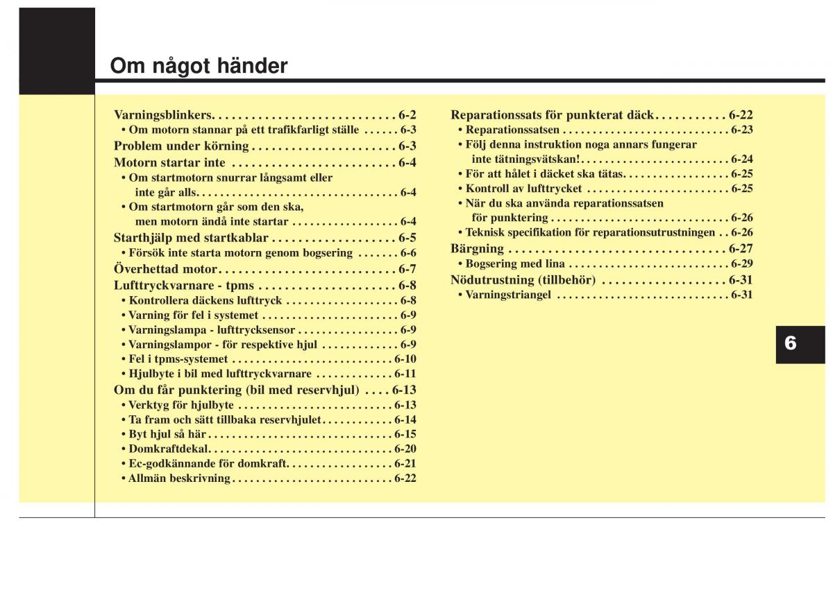 KIA Sorento II 2 instruktionsbok / page 370