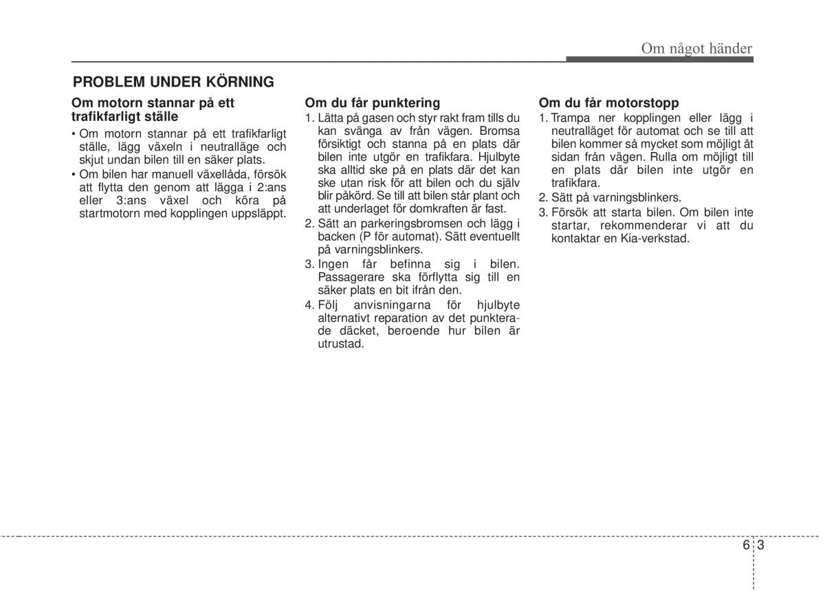 KIA Sorento II 2 instruktionsbok / page 372