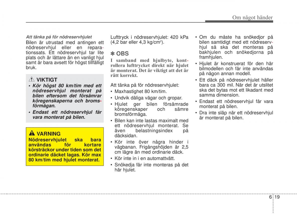 KIA Sorento II 2 instruktionsbok / page 388