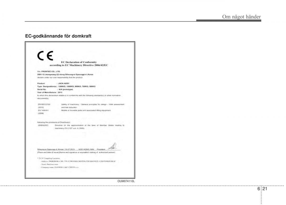 KIA Sorento II 2 instruktionsbok / page 390