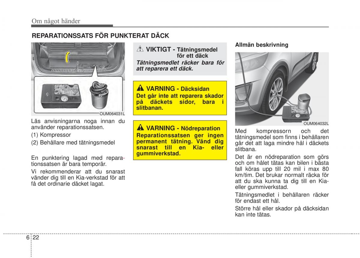 KIA Sorento II 2 instruktionsbok / page 391