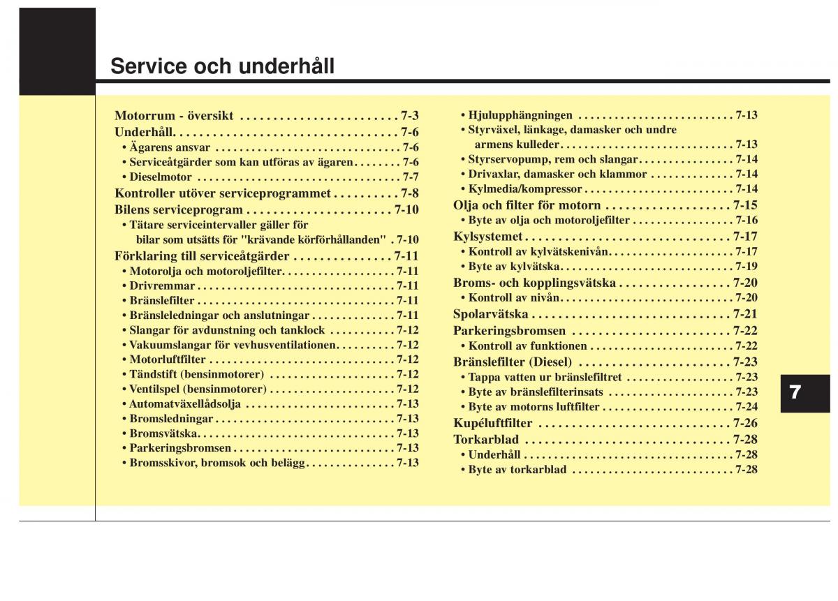 KIA Sorento II 2 instruktionsbok / page 401