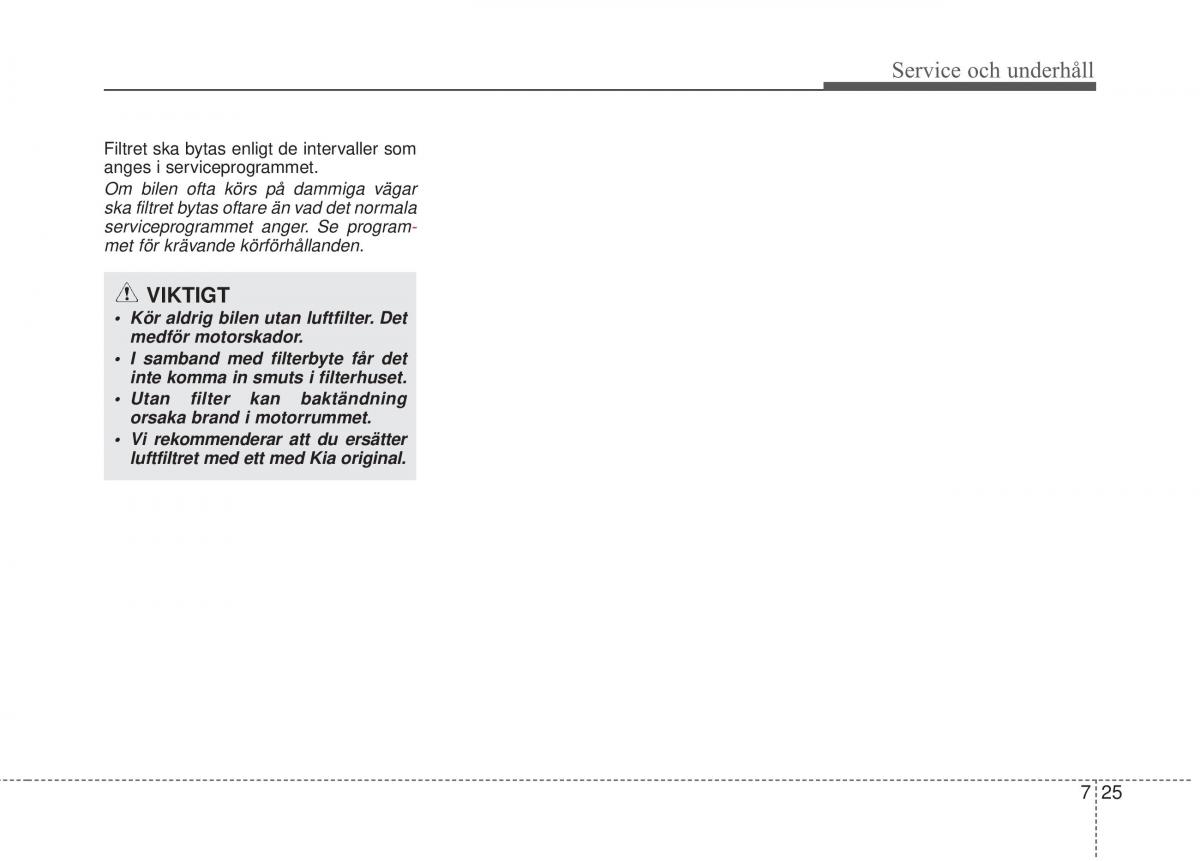 KIA Sorento II 2 instruktionsbok / page 425