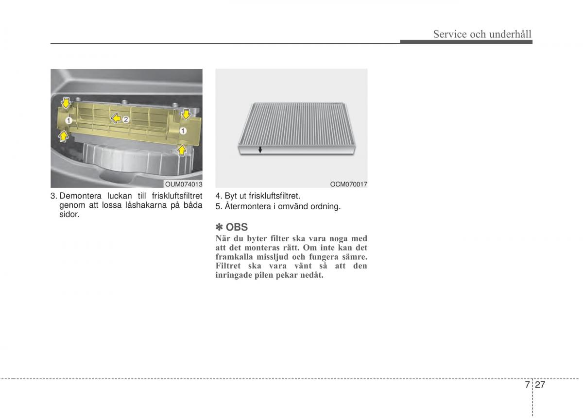 KIA Sorento II 2 instruktionsbok / page 427