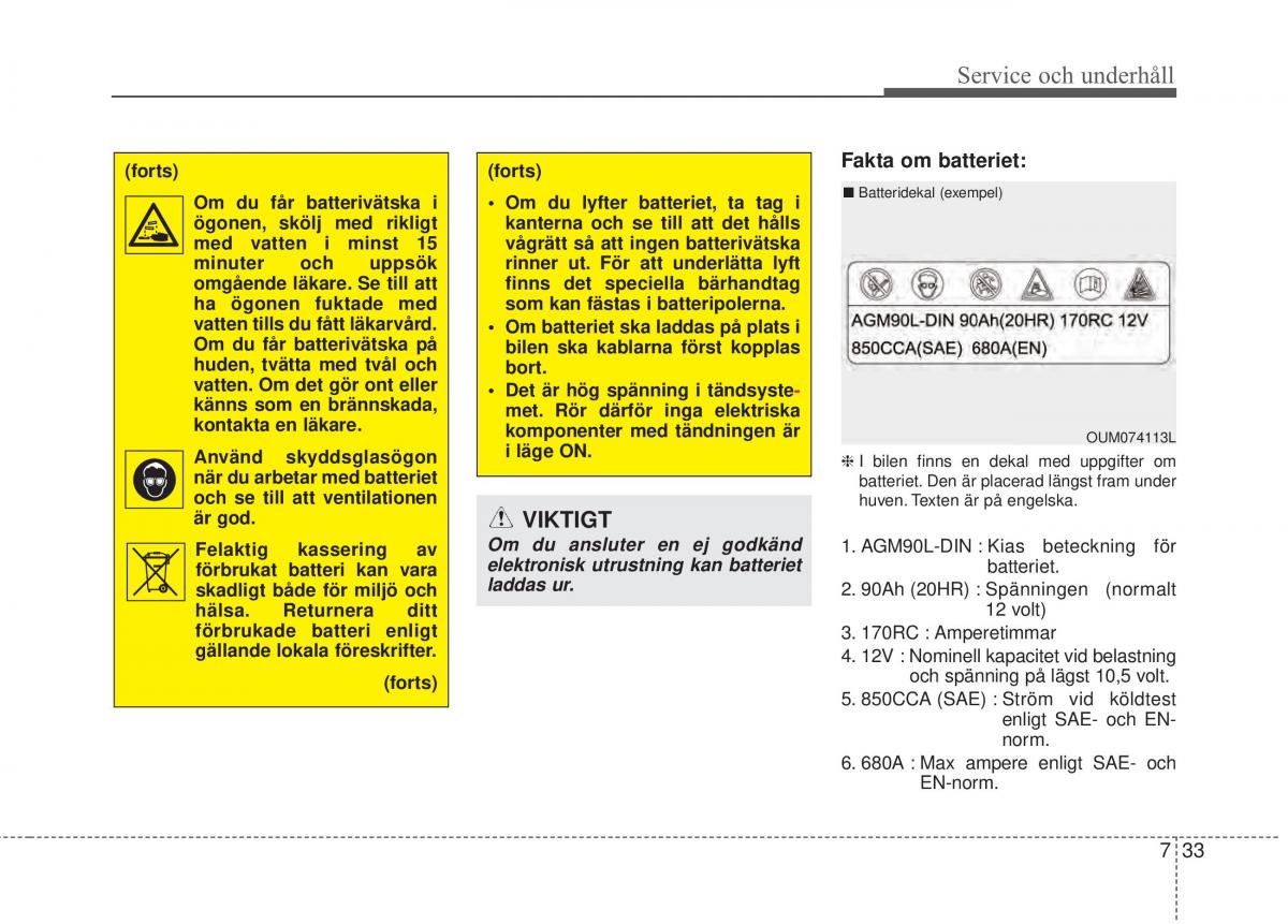 KIA Sorento II 2 instruktionsbok / page 433