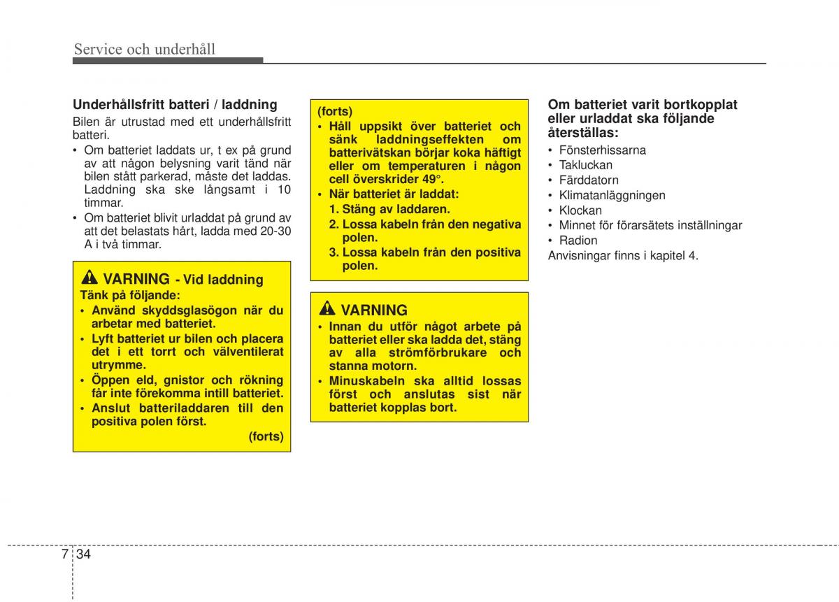 KIA Sorento II 2 instruktionsbok / page 434