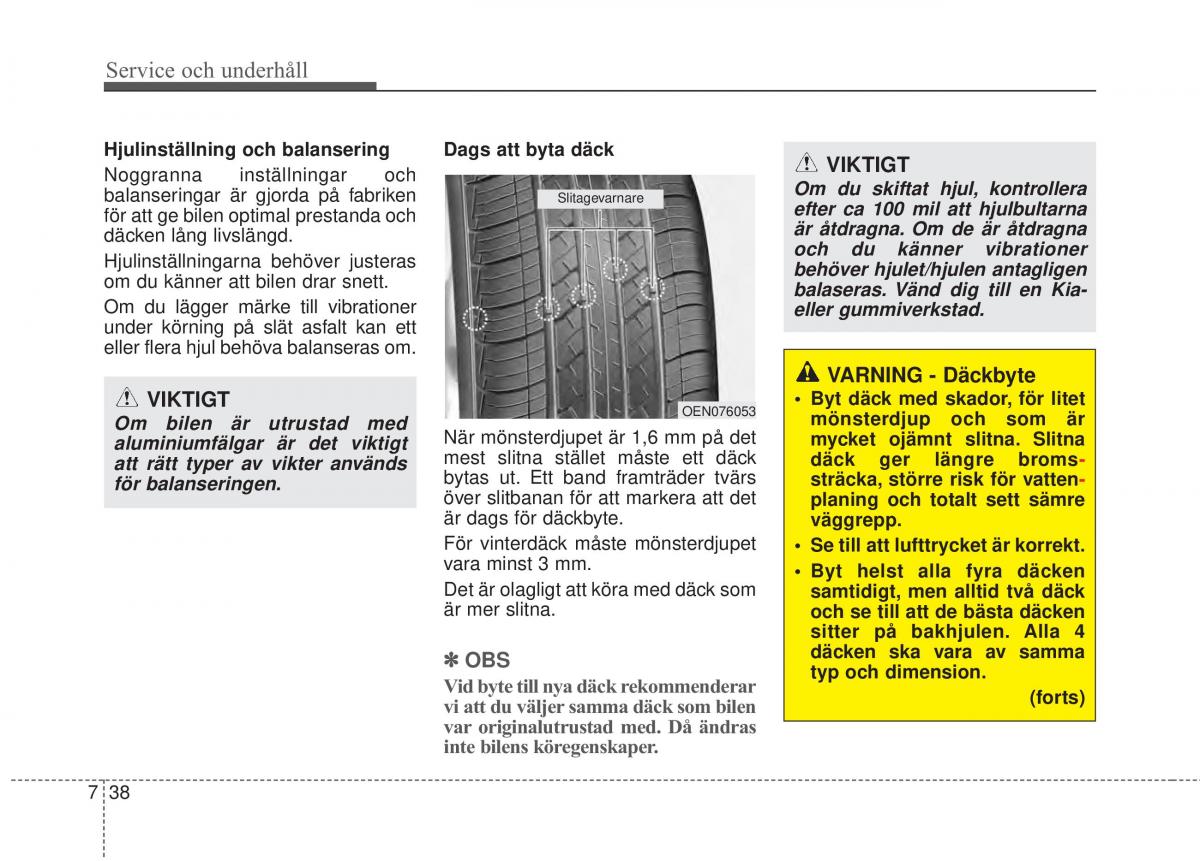 KIA Sorento II 2 instruktionsbok / page 438