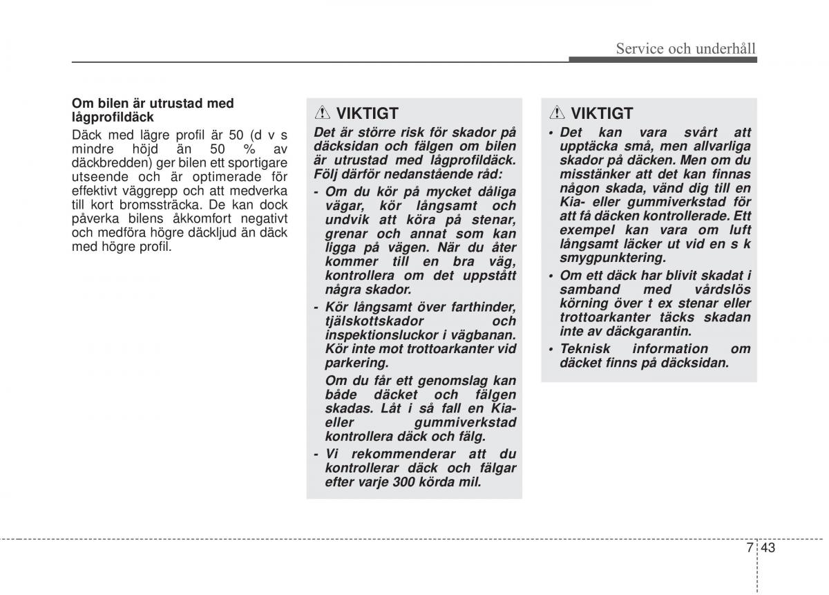 KIA Sorento II 2 instruktionsbok / page 443