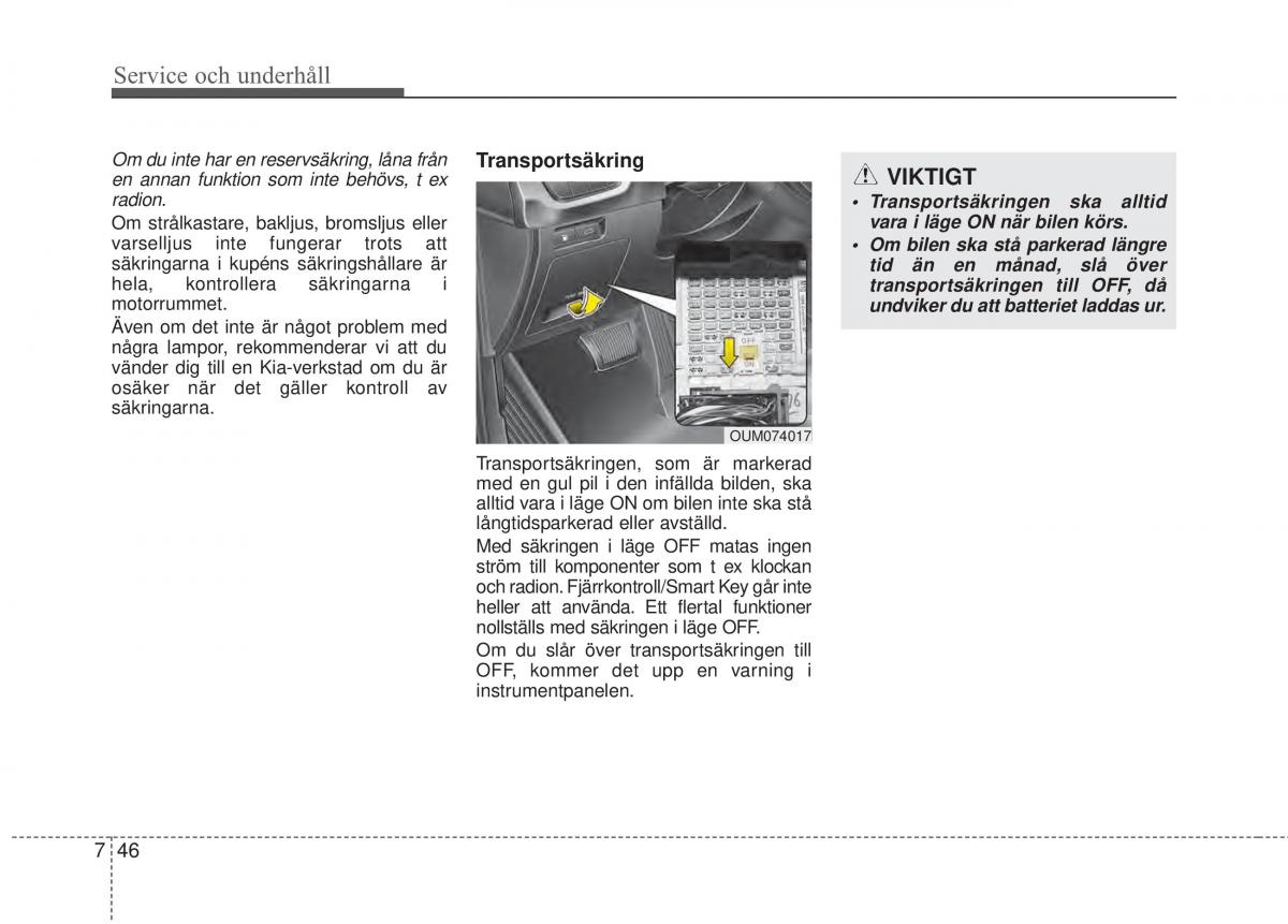 KIA Sorento II 2 instruktionsbok / page 446