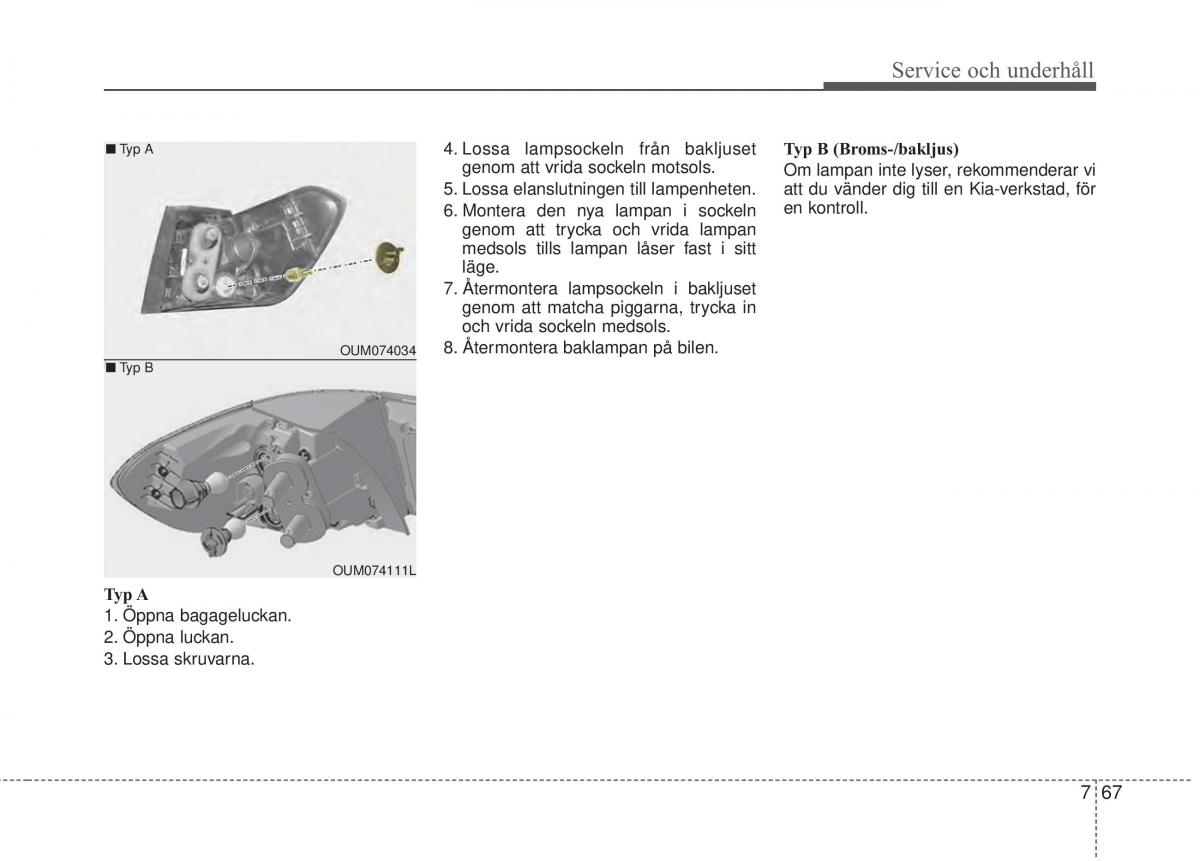 KIA Sorento II 2 instruktionsbok / page 467