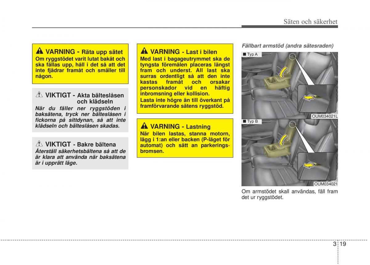 KIA Sorento II 2 instruktionsbok / page 47