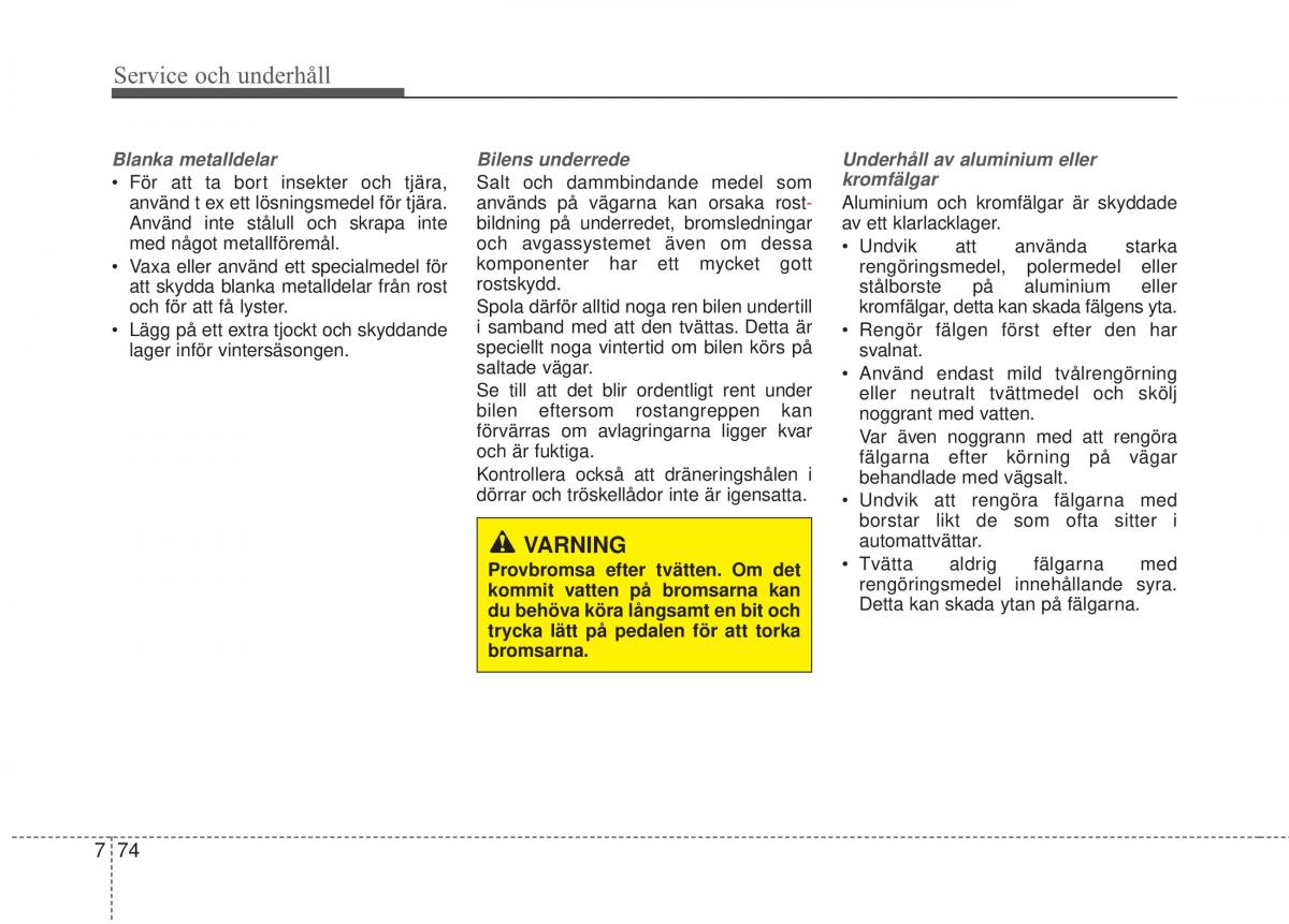 KIA Sorento II 2 instruktionsbok / page 474