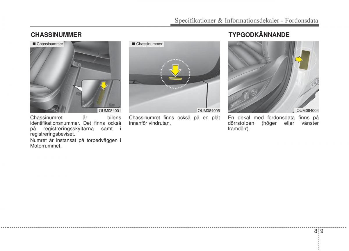 KIA Sorento II 2 instruktionsbok / page 489