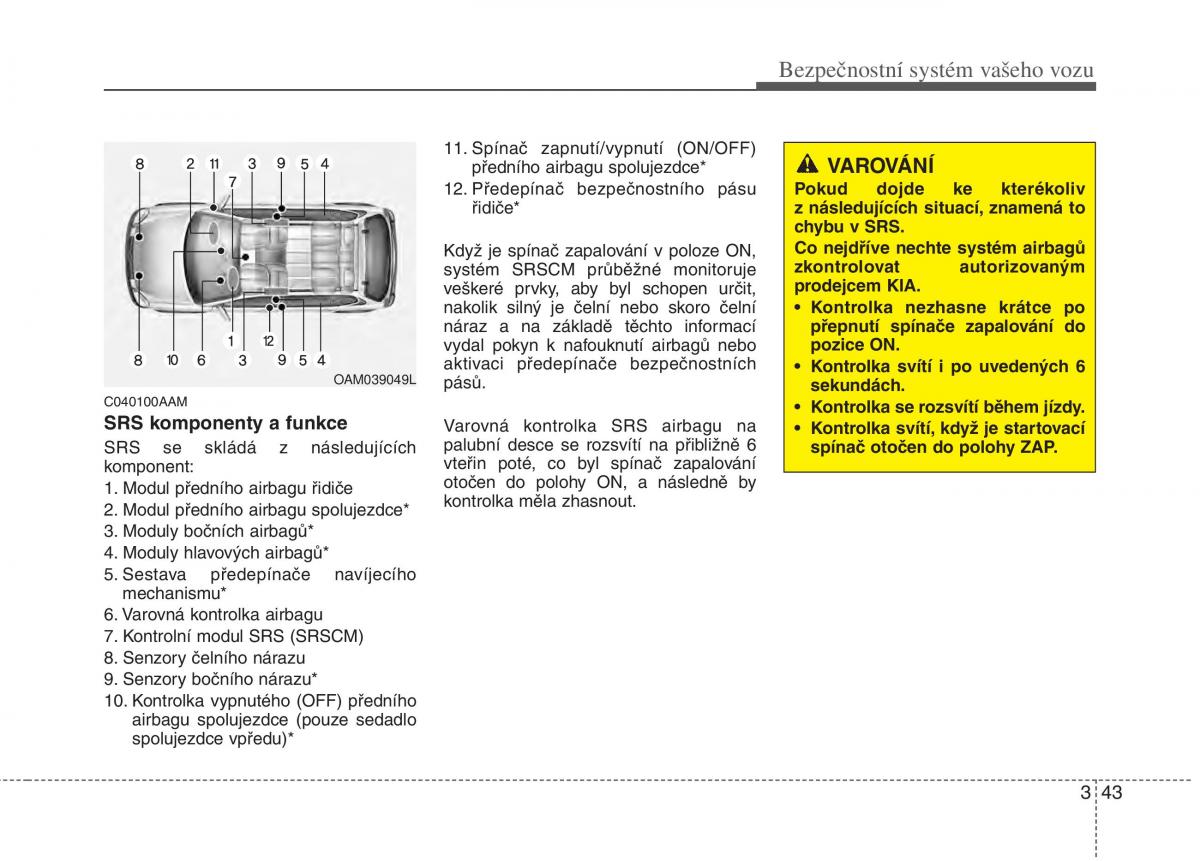 KIA Soul I 1 navod k obsludze / page 58