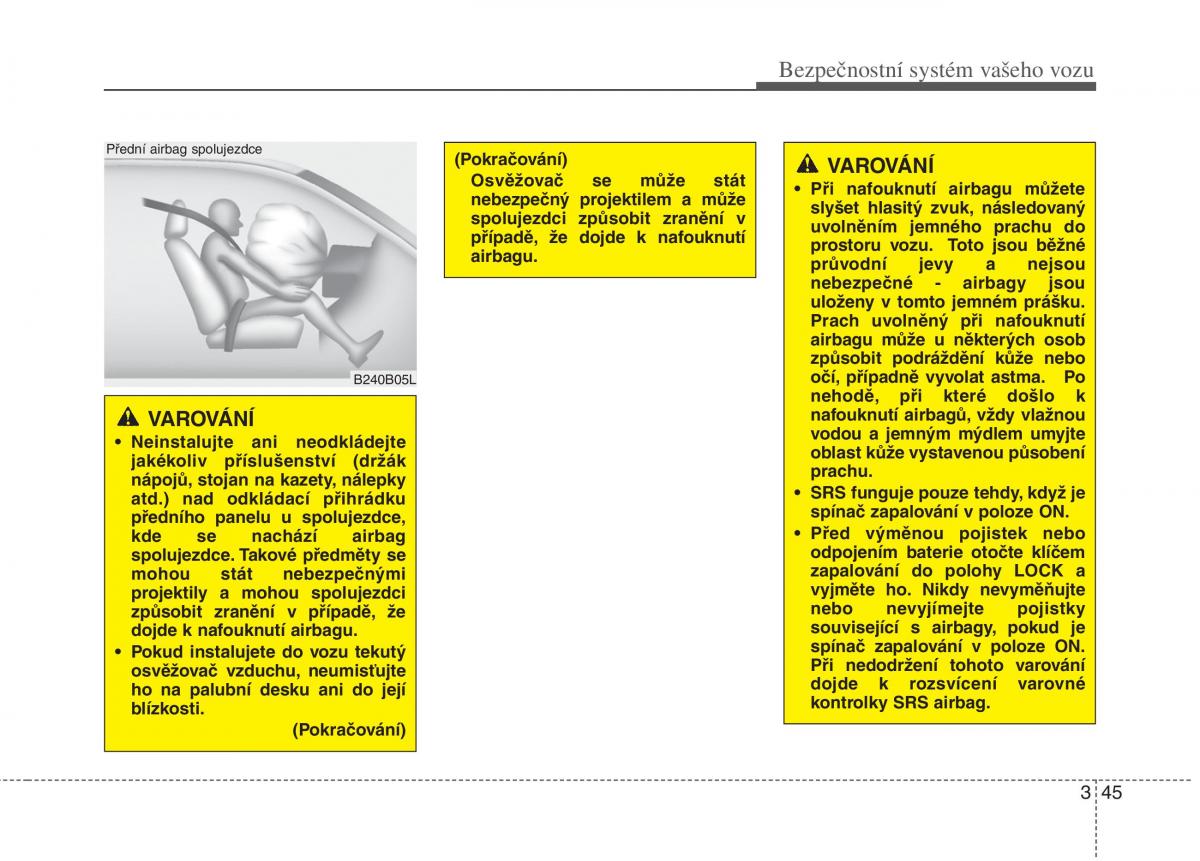 KIA Soul I 1 navod k obsludze / page 60