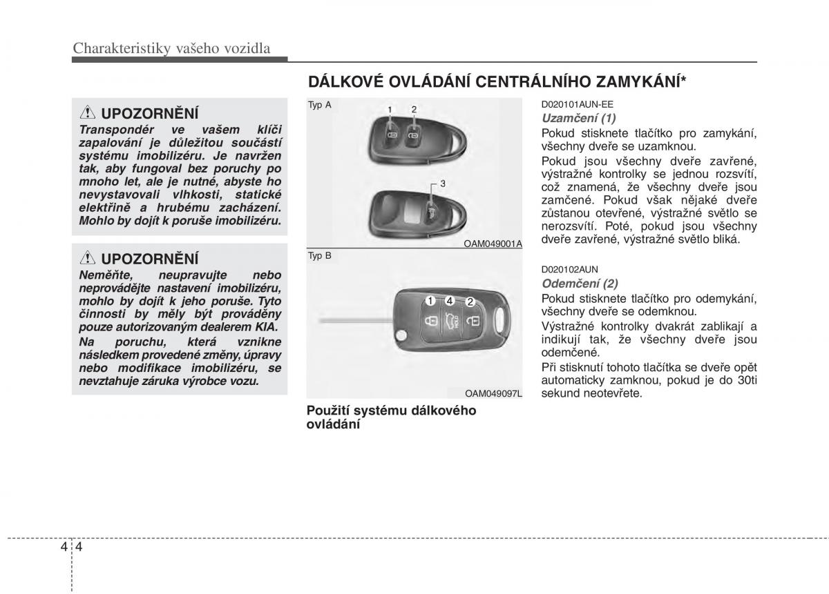 KIA Soul I 1 navod k obsludze / page 79