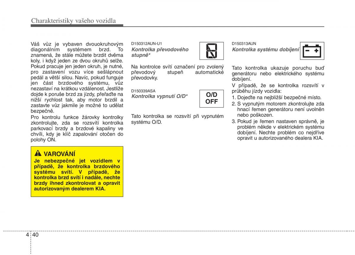 KIA Soul I 1 navod k obsludze / page 115