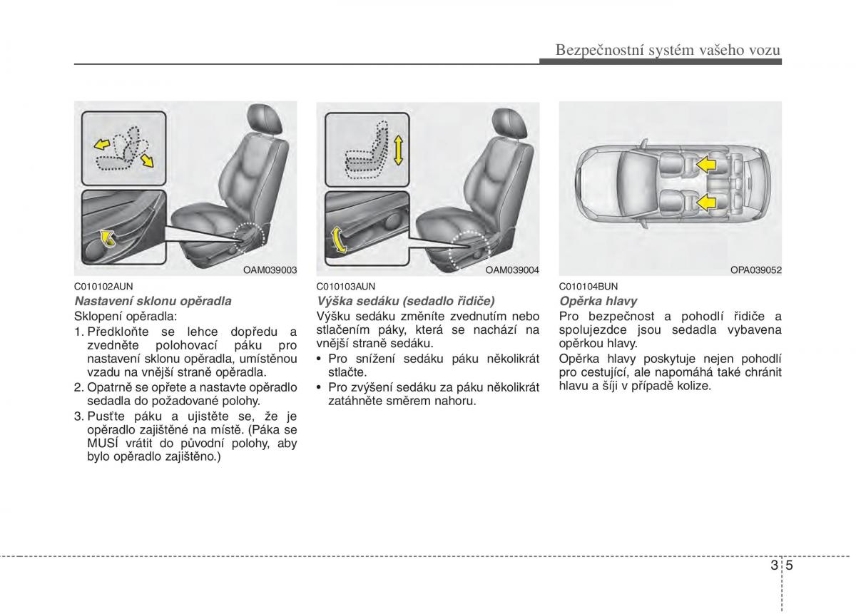 KIA Soul I 1 navod k obsludze / page 20