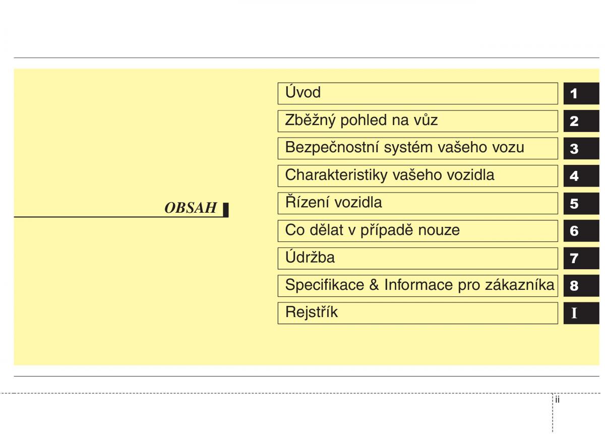 KIA Soul I 1 navod k obsludze / page 3