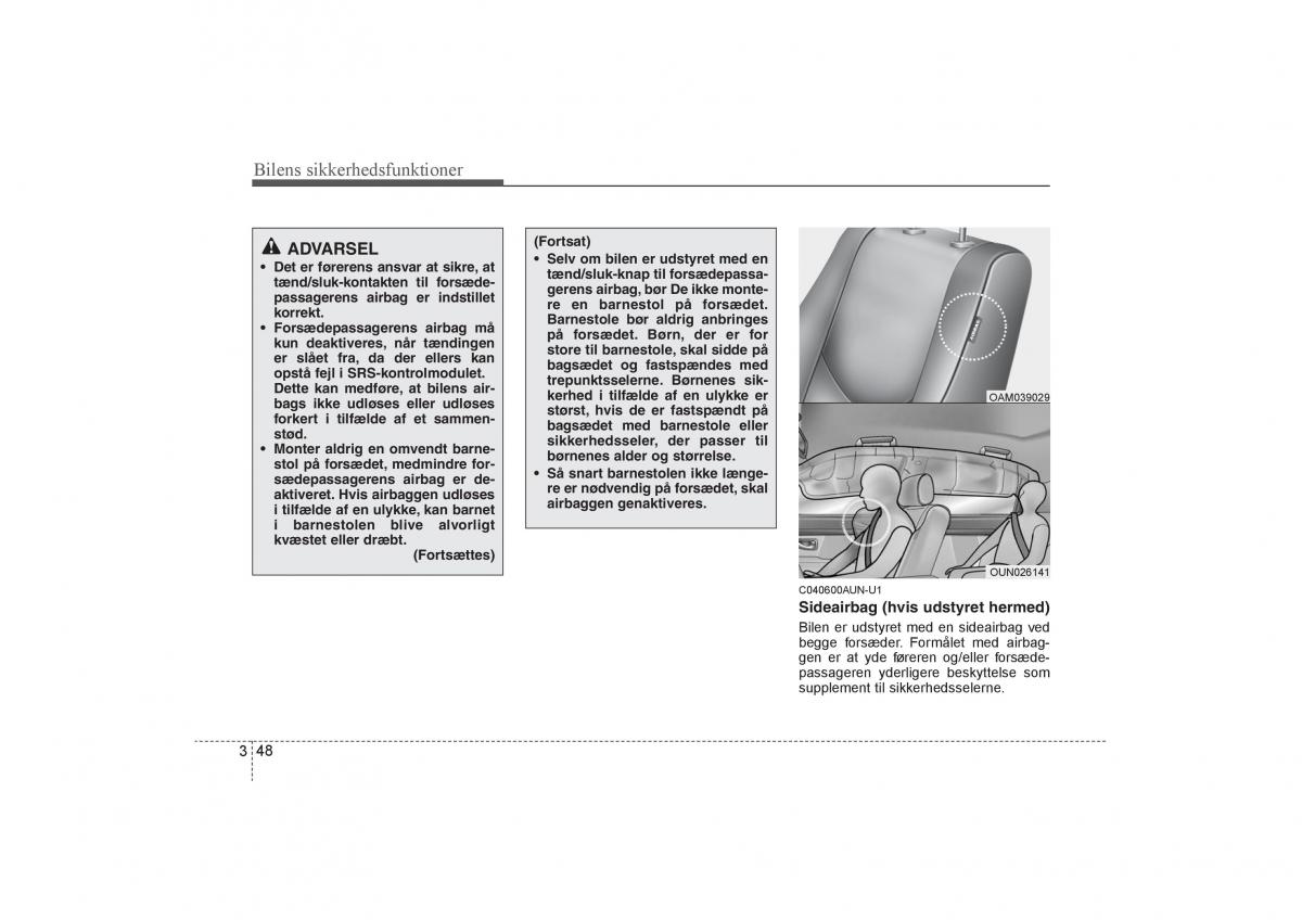 KIA Soul I 1 Bilens instruktionsbog / page 62